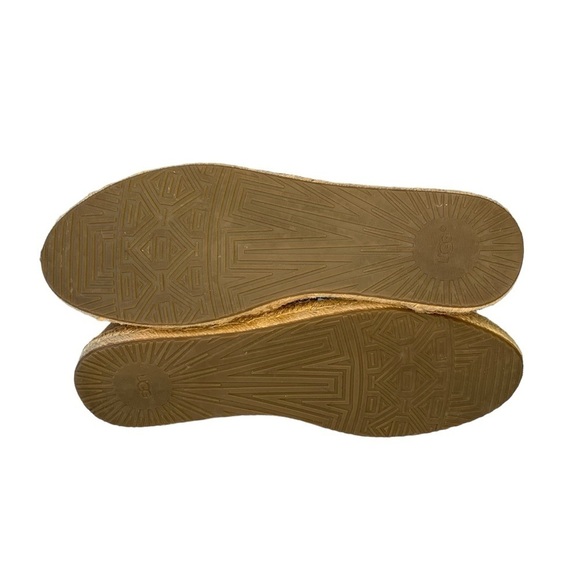 UGG Mila suede leather chestnut brown gladiator espadrille sandals. EUC Size 9.5 - Picture 8 of 11